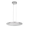 Philips Ledino Avance hromirani LED luster sa tri okrugla izvora svetlosti i podesivom visinom