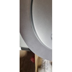Moderni Philips Ledino Avance luster sa tri LED modula u hromiranoj obradi, toplo belo svetlo