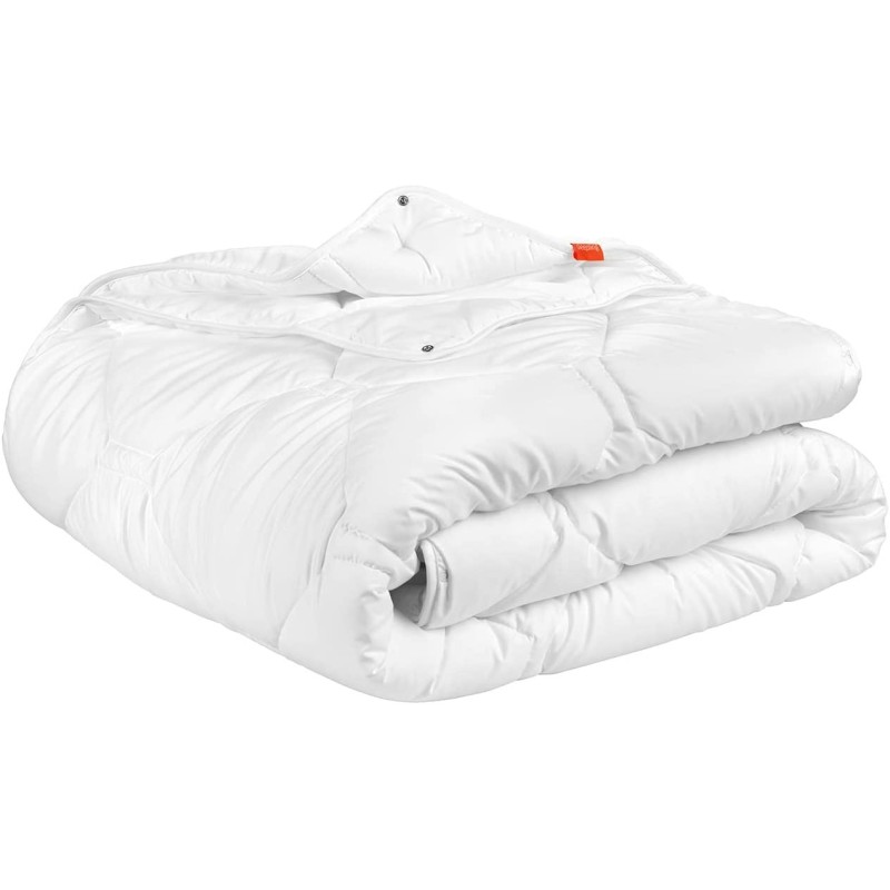 Sleepling Komfort letnji jorgan 200x200 cm od belog antialergijskog mikrofibera sa romb prošivom