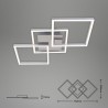 Briloner Frame LED Plafonjera 76cm - Dimabilna 36W | Outlet BGD