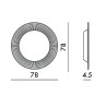 Kartell All Saints Ogledalo 78cm | Dizajnerski Komad | Outlet