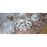 EGLO Sudbury 49221 visilica 17 cm E27 outlet polomljen stakleni abazur
