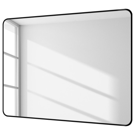 Mat crni aluminijumski ram Loftscape Living dimenzija 80x60 cm outlet