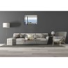 Mat crni aluminijumski ram Loftscape Living dimenzija 80x60 cm outlet