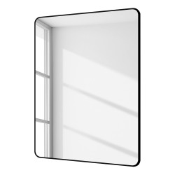 Mat crni aluminijumski ram Loftscape Living dimenzija 80x60 cm outlet