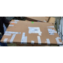 Zidno ogledalo Ole 91x62 cm belo Outlet | Polomljeno
