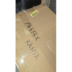 Rotho Albula bela kanta za sortiranje otpada 40L sa sivim poklopcem i puknutim drikerima na ručkama