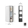 umbra-cubiko-zidno-ogledalo-sa-policama-30x13x62-cm-outlet