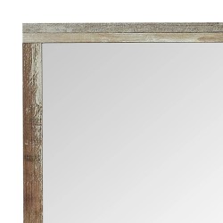 Braon sivo zidno ogledalo Red Living Tapara dimenzija 97x70 cm outlet