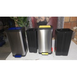 OUTLET Amazon Basics Set 2 Kante 15L - Žuta i Plava | Outlet BGD