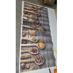 Italijanska Kuhinjska Staza 52x120 | Pamuk i PVC | Periva