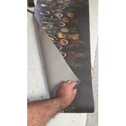 Italijanska Kuhinjska Staza 52x120 | Pamuk i PVC | Periva
