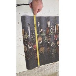 Italijanska Kuhinjska Staza 52x120 | Pamuk i PVC | Periva