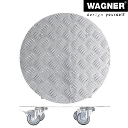 Aluminijumska okrugla kolica za saksije Wagner Alaska GH7002 outlet