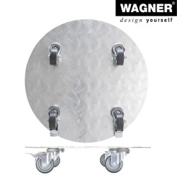 Aluminijumska okrugla kolica za saksije Wagner Alaska GH7002 outlet