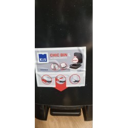 KIS Chic L kanta za otpatke crna 50–60 L | Oštećena| Outlet