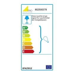 Trio Concrete plafonska spot lampa 3xGU10 u betonskom izgledu sa polomljena sva tri abažura