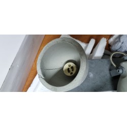 Metalna baza Trio Concrete plafonske spot lampe sa 3 GU10 grla outlet bez betonskih abažura