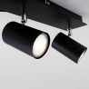 OUTLET Briloner Run Spot Lampa 3xGU10 Crna | Outlet BGD