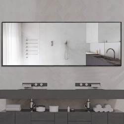 OUTLET Art Deco Aluminijumski Ram 163x54cm - Crni | Outlet BGD
