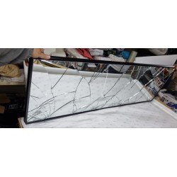 OUTLET Art Deco Aluminijumski Ram 163x54cm - Crni | Outlet BGD