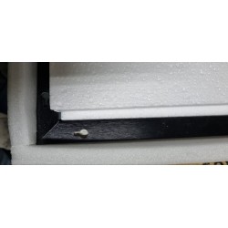 OUTLET Art Deco Aluminijumski Ram 163x54cm - Crni | Outlet BGD