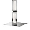 Wofi Saga LED podna lampa u hrom boji visine 136 cm