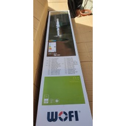 Hromirana Wofi Saga LED podna lampa visine 136 cm sa oštećenim gornjim ukrasnim poklopcem outlet