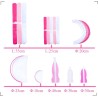 Himeland Papirni Ukrasi za Proslave | Roze i Beli Set | Outlet