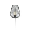 Eglo Newtown Podna Lampa | Crni Čelik | Outlet| Snižena Cena