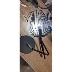 Eglo Newtown Podna Lampa | Crni Čelik | Outlet| Snižena Cena