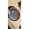 Steinhauer Crouch okrugla LED plafonjera 30 cm sa belim mat staklom i srebrnim ramom za kupatilo