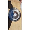 Steinhauer Crouch okrugla LED plafonjera 30 cm sa belim mat staklom i srebrnim ramom za kupatilo