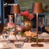 Charlique LED Dinner Light Baterijska Lampa | Braon | Outlet Bgd