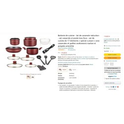 Herzberg HG-8055 Crni Set 16/1 | Mermerni Premaz | Za Indukciju I  G142x | Outlet BGD