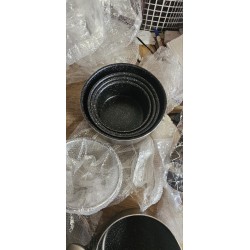 Herzberg HG-8055 Zlatni Set 17/1 | Mermerni Premaz | Za Indukciju D243x | Outlet BGD