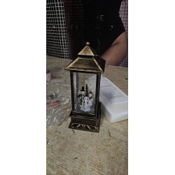 Konstsmide vodeni LED fenjer sa Sneškovom porodicom i svetlucavim snegom_1