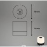 OUTLET Briloner Mini LED Punjiva Lampa 7cm | Outlet BGD