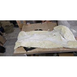 Sherpa bela prošivena zaštita za dušek 90x190 cm sa mekanim slojem od veštačke vune