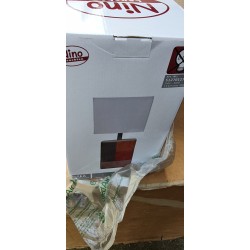 Stona lampa Nino Leuchten Sea sa bež abažurom i raznobojnom polomljenom keramičkom bazom outlet