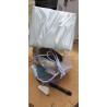 Stona lampa Nino Leuchten Sea sa bež abažurom i raznobojnom polomljenom keramičkom bazom outlet