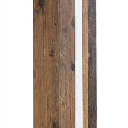 Nino Leuchten Forest podna lampa od MDF-a sa LED trakom i belim abažurom outlet fali postolje