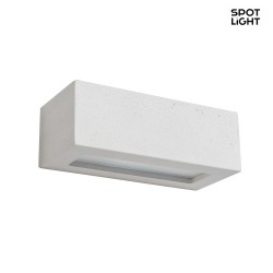 SpotLight Block II masivna keramička bela zidna lampa outlet