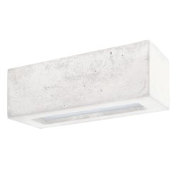 SpotLight Block II masivna keramička bela zidna lampa outlet
