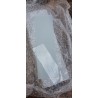 SpotLight Block II bela keramička zidna lampa 31 cm sa jednim puklim staklom