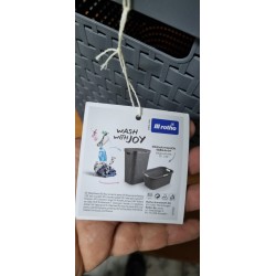 Rotho Country korpa za veš u antracit boji 55 litara outlet manje oštećenje sa zadnje strane