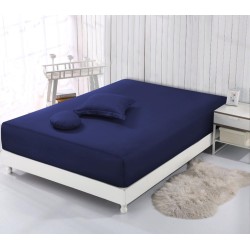 VISION Home teget pamučni čaršav sa lastišem za veliki bračni krevet 200x200 cm
