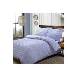 Sleepdown Seersucker Stripe multi posteljina 200x200 cm sa prugastim dezenom i dve jastučnice