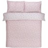 Sleepdown Ditsy Floral Blush posteljina 200x200 cm sa sitnim roze cvetnim dezenom i dve jastučnice