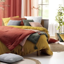 Angelia Set Posteljine 240x220cm Kaki - Pamučna Gaza | Outlet BGD